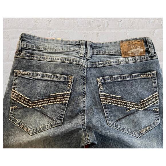 Axe and Crown Classic Distressed Jeans Men's sz 32x30, Straight Leg - Picture 5 of 5